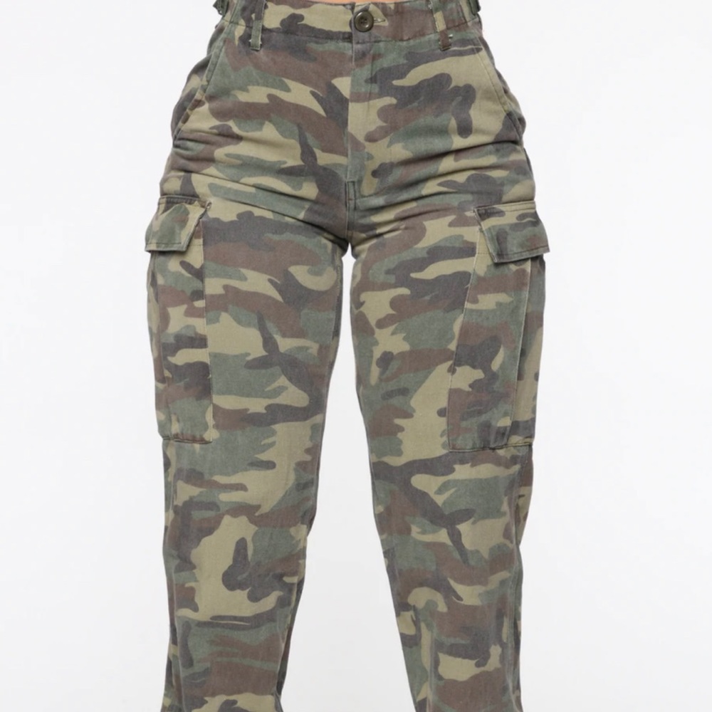 Fashion Nova Camo Pants